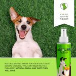 Moofurr Natural dental spray for your dog's daily dental care routine, contributing to a pleasant, natural smell and taste they will love
